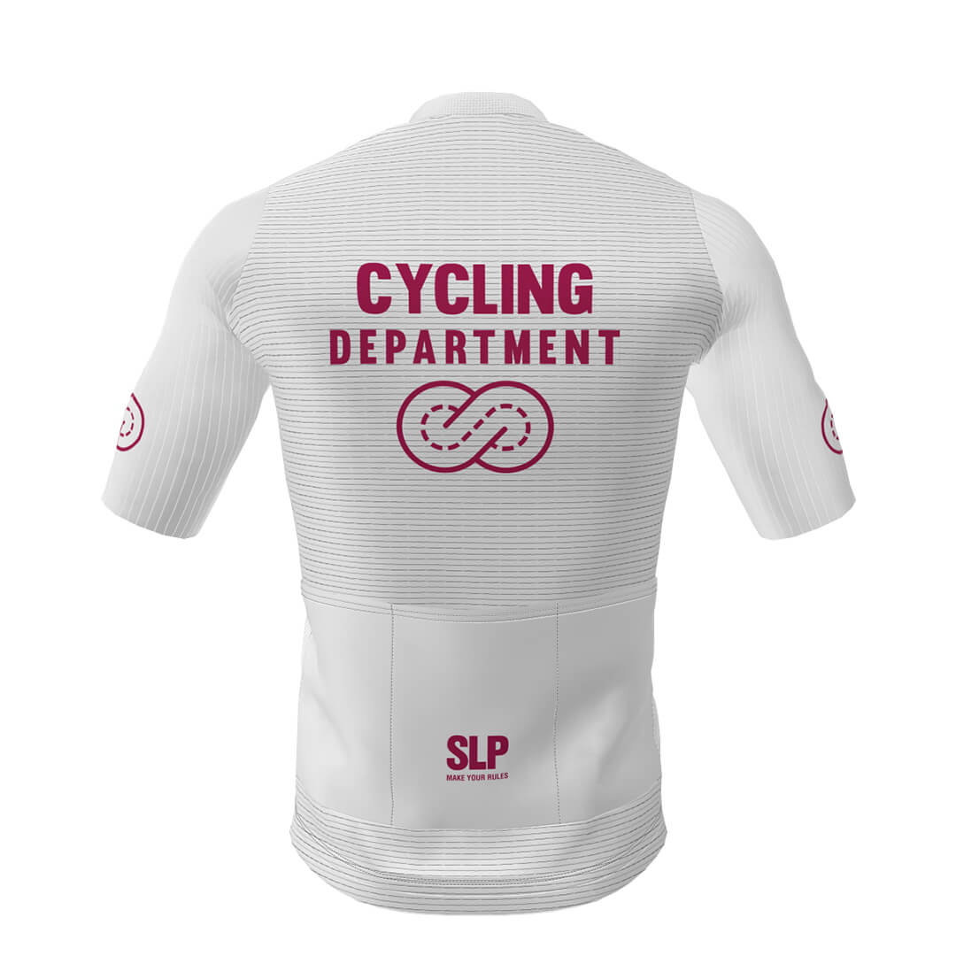 Maillot Manga Corta Slopline Piuma Assault to Freedom - Blanco Cereza