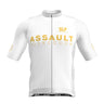Maillot Manga Corta Slopline Piuma Assault to Freedom - Blanco Amarillo