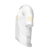Maillot Manga Corta Slopline Piuma Assault to Freedom - Blanco Amarillo