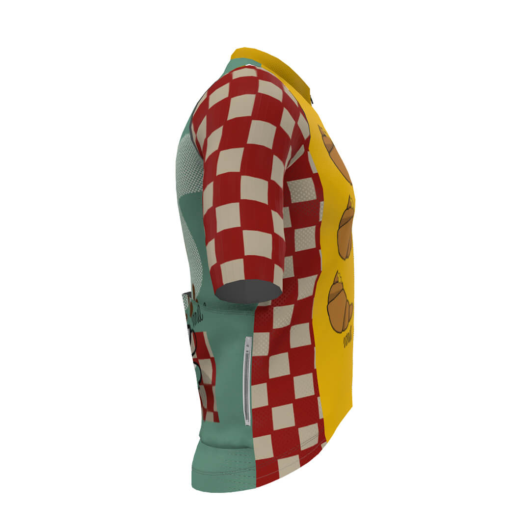 Maillot Manga Corta Slopline Piuma - Vinil Breakfast Crew