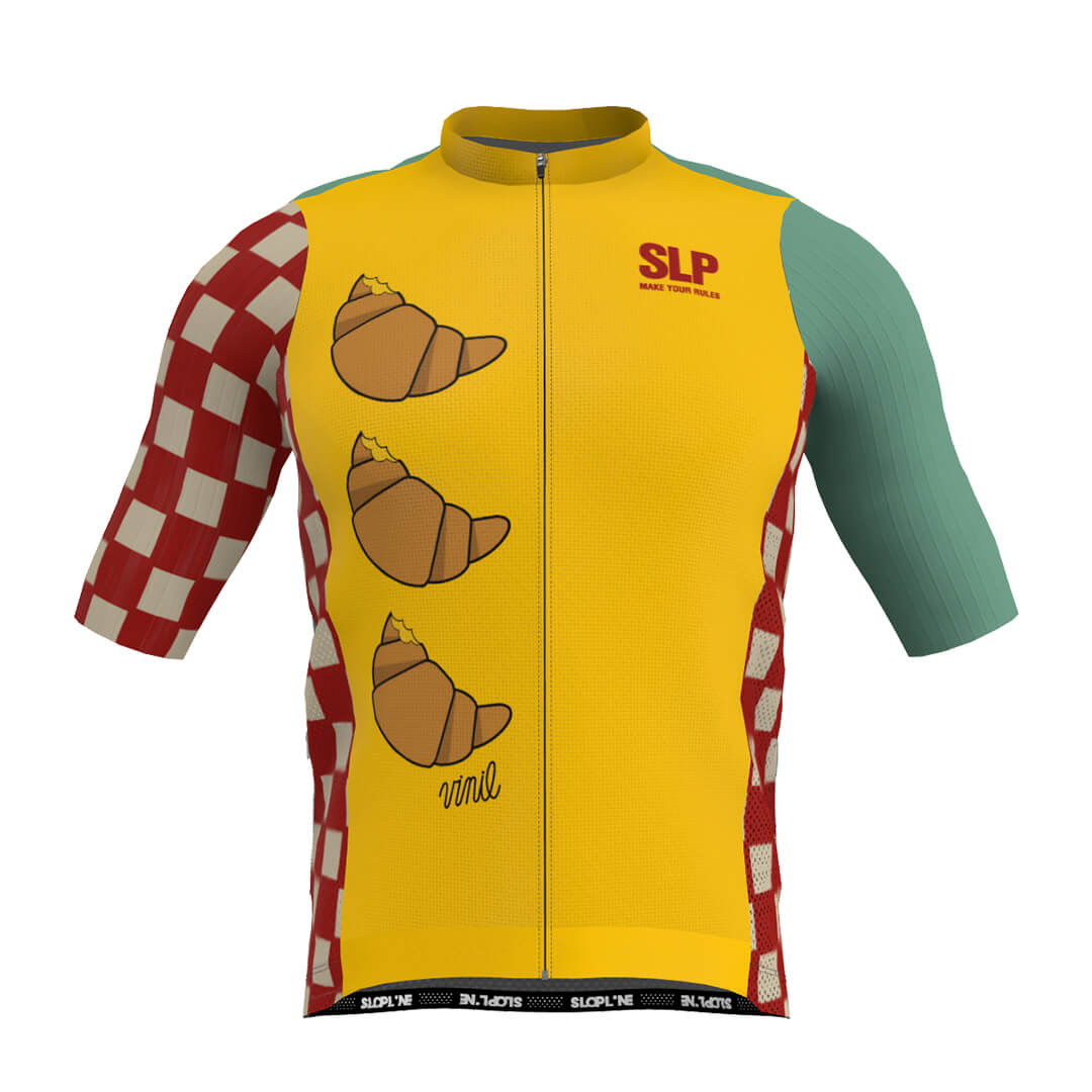 Maillot Manga Corta Slopline Piuma - Vinil Breakfast Crew