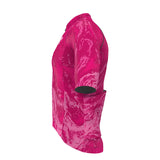 Maillot Manga Corta Slopline Piuma - Twister Magenta