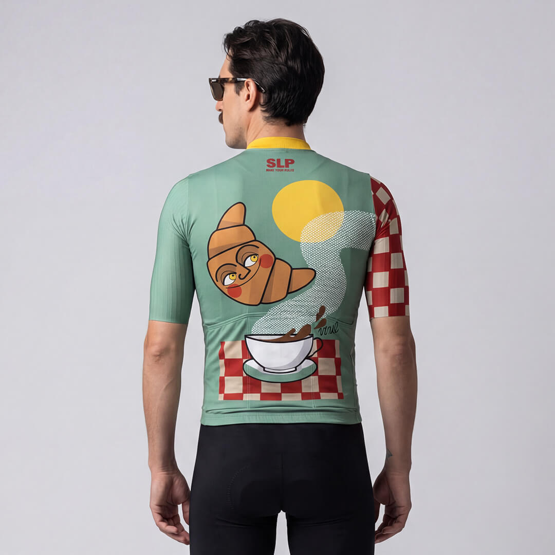 Maillot Manga Corta Slopline Piuma - Vinil Breakfast Crew
