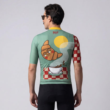 Maillot Manga Corta Slopline Piuma - Vinil Breakfast Crew