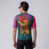 Maillot Manga Corta Slopline Piuma - Vinil Tutti Frutti