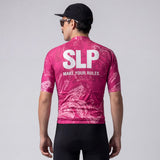 Maillot Manga Corta Slopline Piuma - Twister Magenta