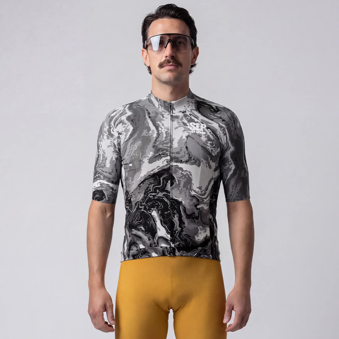 Maillot Manga Corta Slopline Piuma - Twister Negro