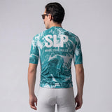 Maillot Manga Corta Slopline Piuma - Twister Verde