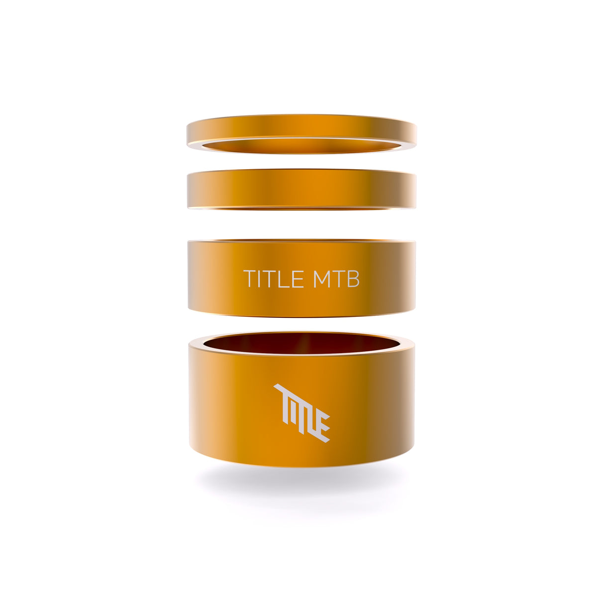 Kit espaciador de dirección  aluminio TITLE